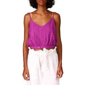 Sanctuary Always Cotton Camisole Top In Horizon S